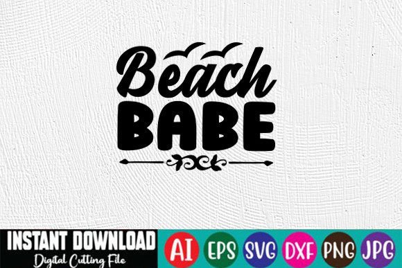 Beach Babe SVG Design: A Designer's Review for Stitchers