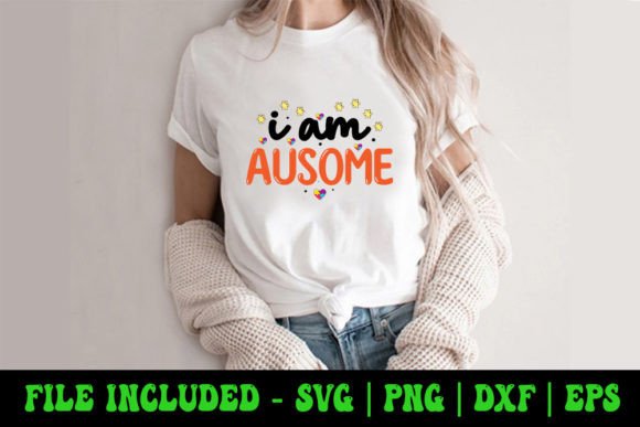 I Am Ausome SVG: A Designer's Take on Autism Awareness Embroidery
