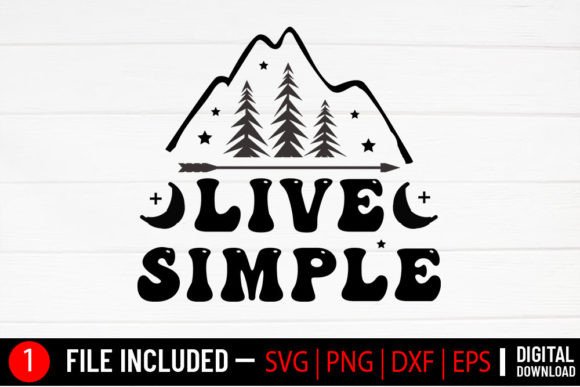 Live Simple - Camping Svg: A Designer's Field Test