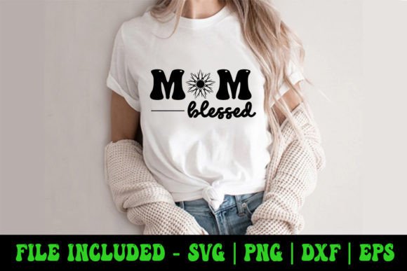 Mom Blessed SVG: A Designer's Take on Mother's Day Embroidery