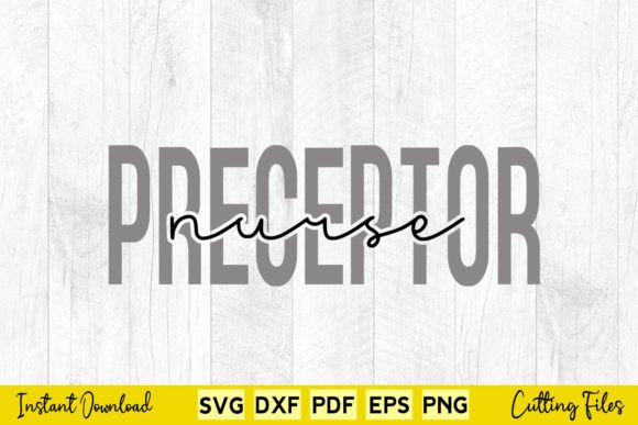Preceptor Nurse SVG: A Designer's Review for Embroidery