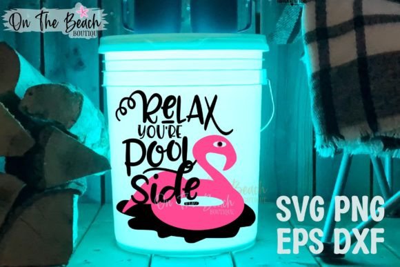 Relax Pool Side SVG Flamingo: A Designer's Review