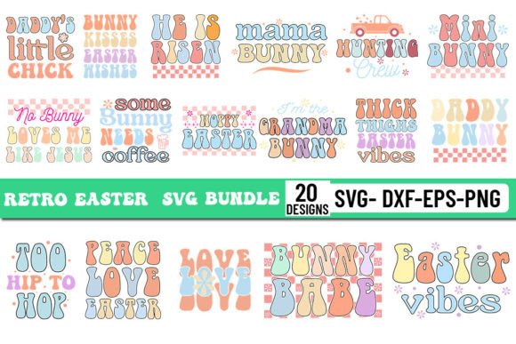 Retro Easter SVG Bundle: A Designer's Review