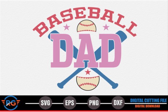Review: Baseball Dad – Retro Baseball SVG for Embroidery