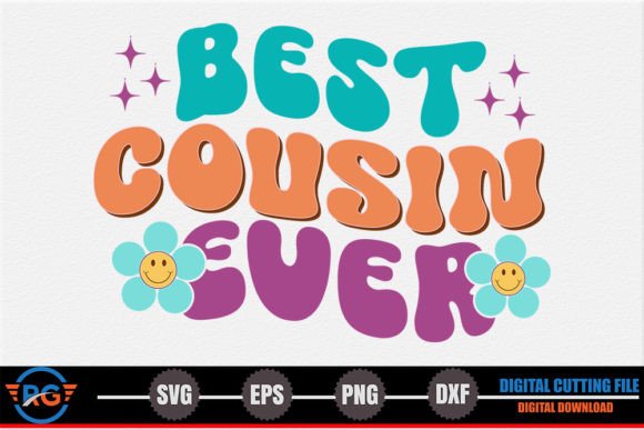 Review: Best Cousin Ever – Retro Family SVG for Embroidery