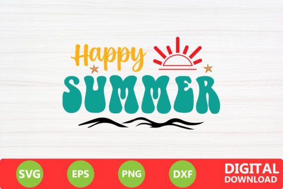 Review: Happy Summer - Summer Retro SVG for Embroidery