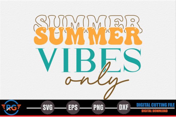 Review: Summer Vibes Only Retro Summer SVG for Embroidery