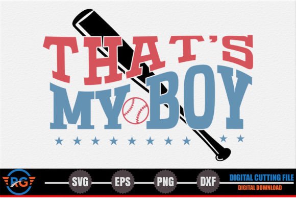 Review: That's My Boy Retro Baseball SVG for Embroidery