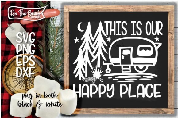 Review: This is Our Happy Place SVG Camping for Embroidery