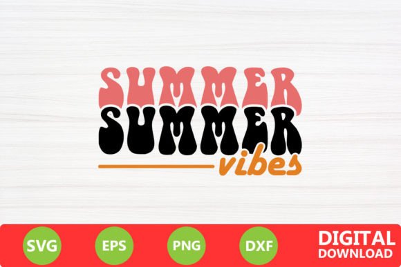 Summer Vibes - Summer Retro SVG: A Designer's Take